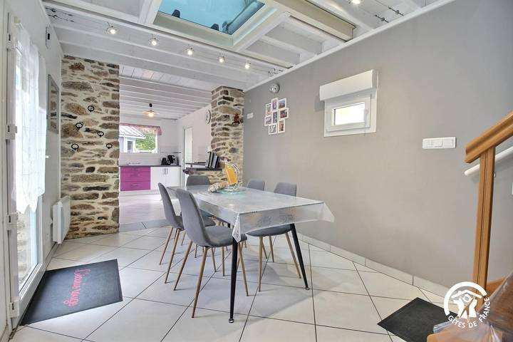 Gîte pour 5 personnes, avec terrasse et jardin, animaux acceptés à Nivillac - 2