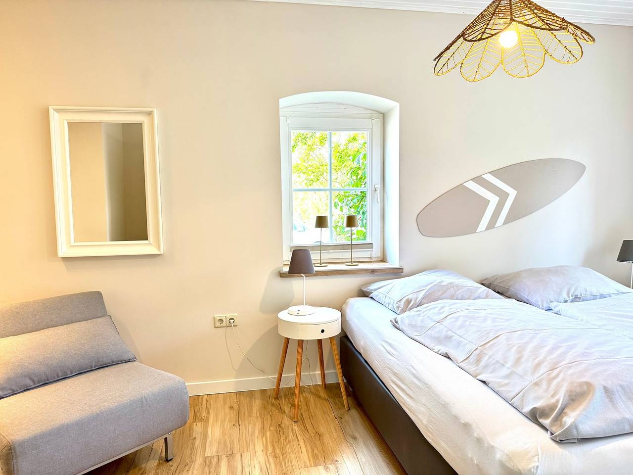 Ganze Ferienwohnung, Bett in't Kornfeld - Bauernhof "Hofbude Fehmarn" in Westfehmarn, Fehmarn