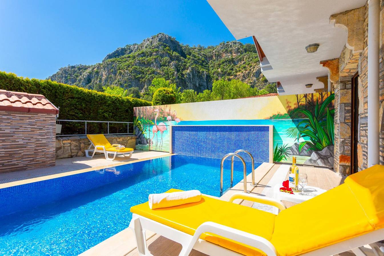 Chalet para 5 personas con terraza in Ortaca, Muğla