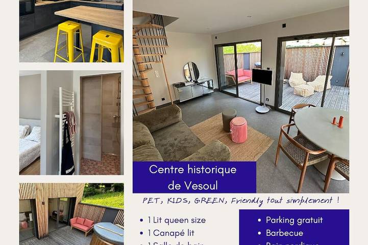 Maison de vacances pour 4 personnes, avec jacuzzi et jardin - 1