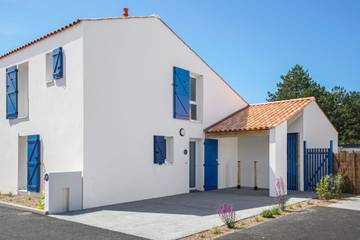 Gîte pour 8 personnes, avec jardin et piscine dans Plage naturiste (Olonne-sur-Mer)