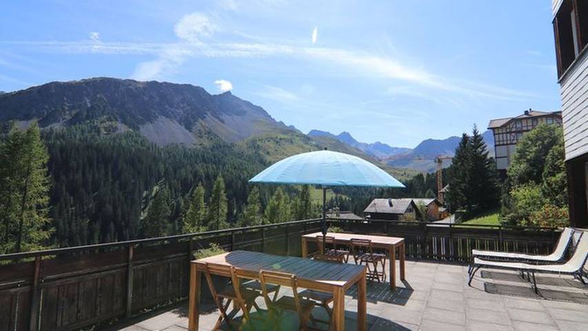 Ferienwohnung für 10 Personen, mit Balkon in Arosa - 4