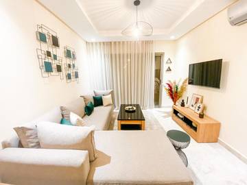 Gîte pour 4 personnes, avec terrasse et vue à Mohammédia