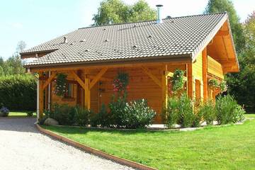 Gîte pour 7 personnes, avec balcon ainsi que sauna et jardin à Saint-Nabord