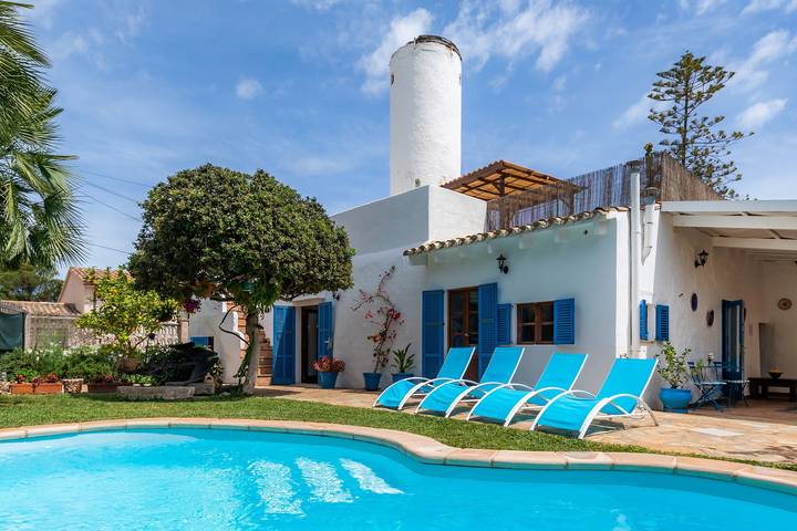 Finca mit Hund für 6 Personen, mit Garten in Capdepera
