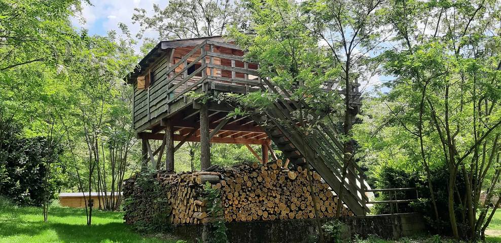 Camping für 2 Personen, mit Terrasse und Pool sowie Ausblick und Sauna in Rhone-Alpes - 4