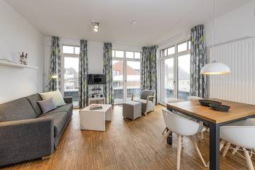 Ferienwohnung für 5 Personen, mit Balkon, mit Haustier auf Wangerooge