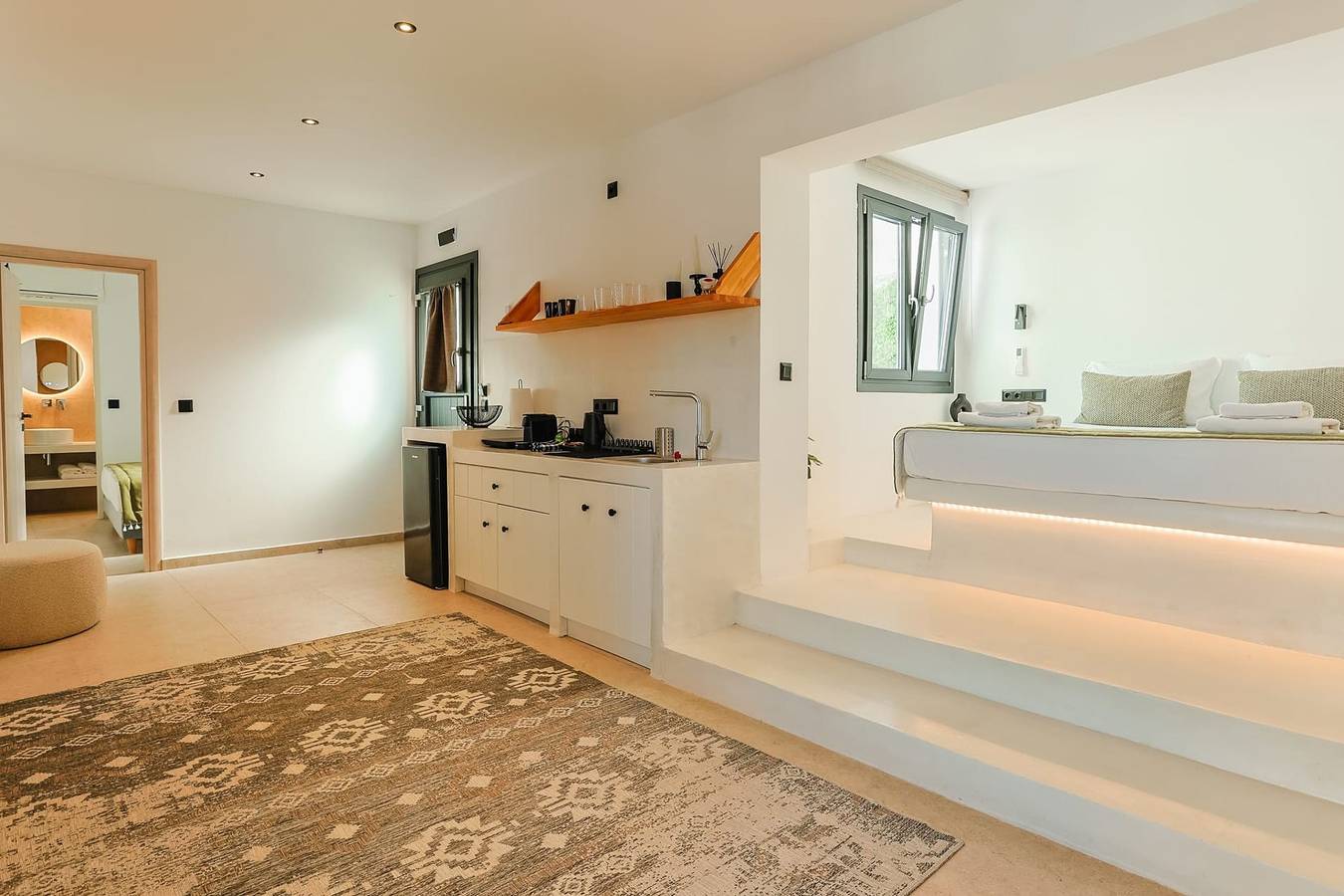 Hôtel pour 4 personnes avec vue sur l’océan in Náoussa, Paros