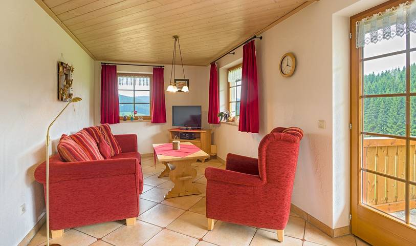Ganze Wohnung, Ferienwohnung 'Tanne - Barrierefrei' mit Privatterrasse, Gemeinschaftsgarten und Wi-Fi in Schwärzenbach (Titisee-Neustadt), Titisee-Neustadt