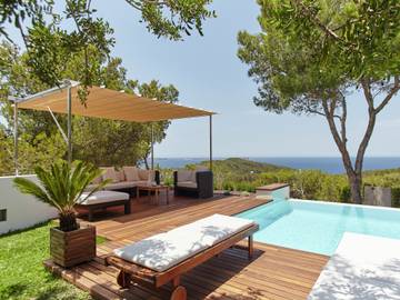 Villa in Cala Salada, Sant Antoni de Portmany für 10 