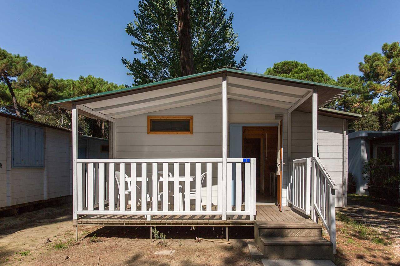 Marina Romea Camping Village Chalet Comfort für 4 Personen  in Ravenna Provinz