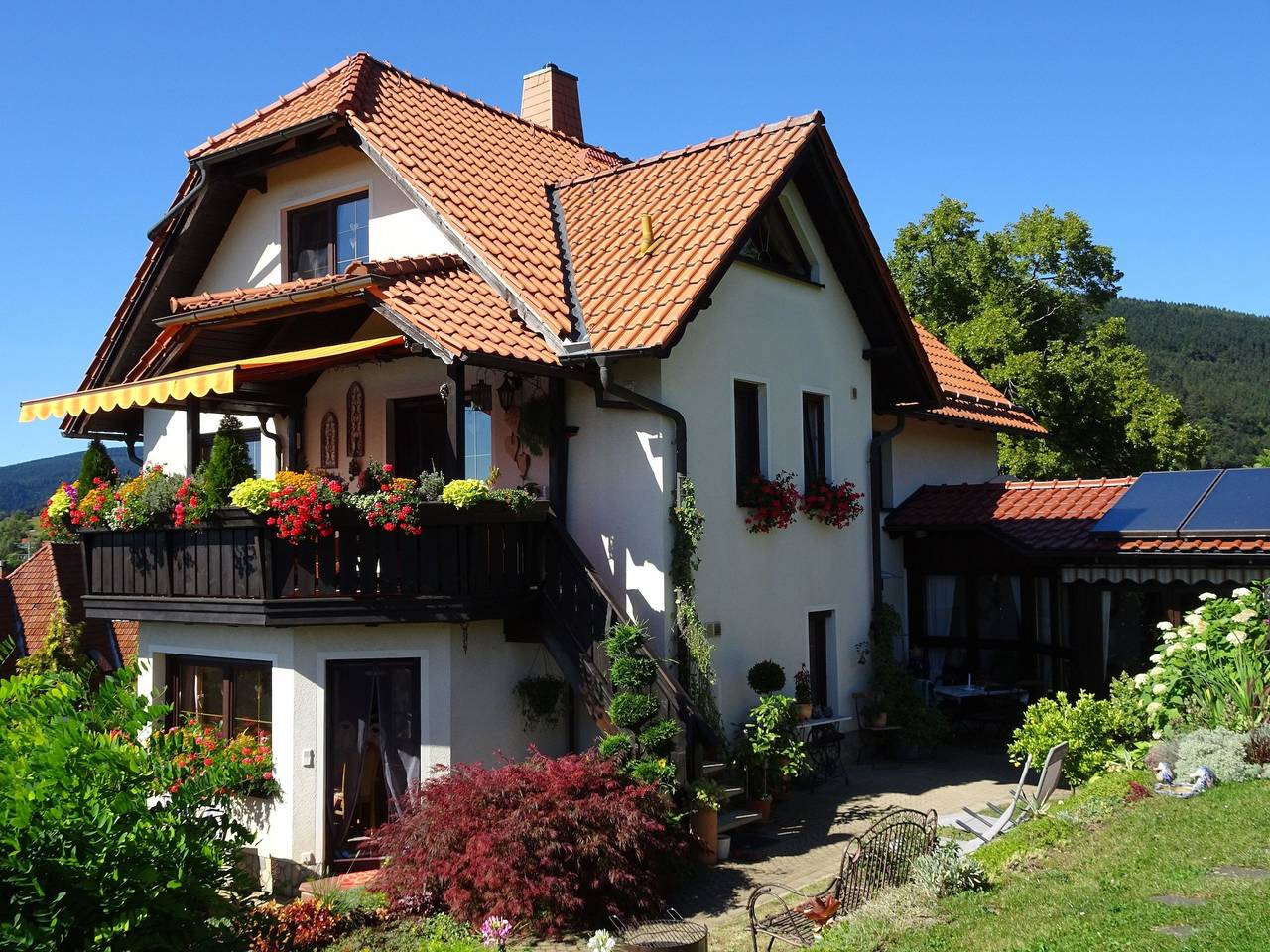 Ganze Ferienwohnung, Ferienwohnung "Panorama" in Frankenblick, Thüringer Wald