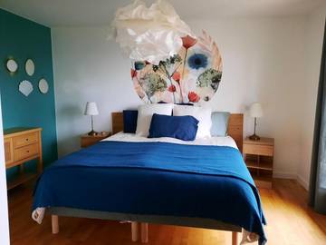 Chambre d’hôte pour 4 personnes, avec jardin et vue, animaux acceptés dans Villy-le-Bouveret
