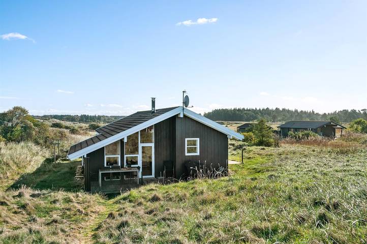Ferienhaus mit Meerblick für 8 Personen, mit Terrasse und Sauna in Aalbæk