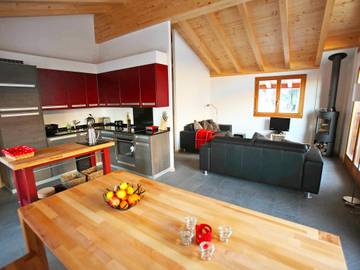 Gîte pour 6 personnes, avec jardin, animaux acceptés à Chamoson
