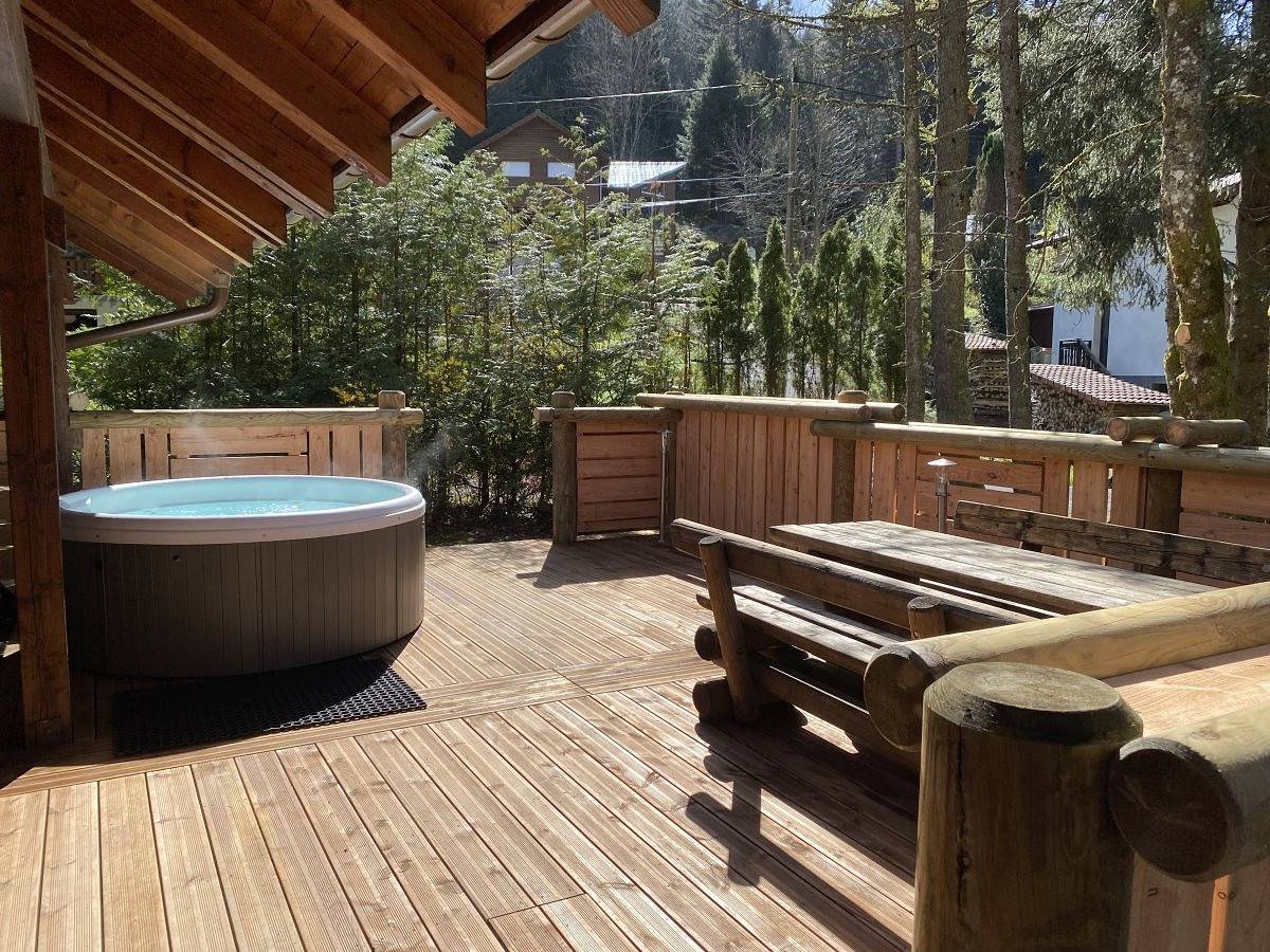Le Renne  Chalet en bois au calme avec Spa Jacuzzi in La Bresse, Regionaler Naturpark Belchen der Vogesen