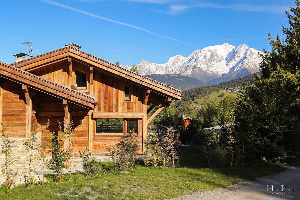 Magnifique chalet, Jacuzzi, vue Mont-Blanc, proche Megève in Combloux, Pays du Mont-Blanc
