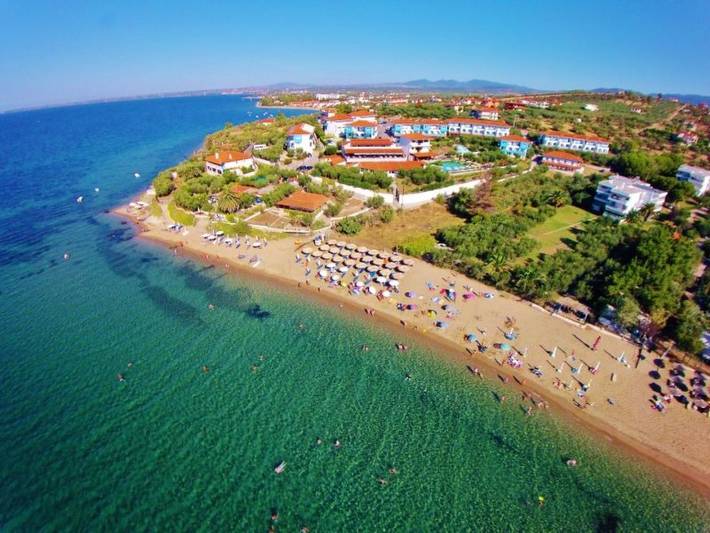 Ferienwohnung für 3 Personen, mit Balkon und Terrasse sowie Garten und Pool in Chalkidiki - 3