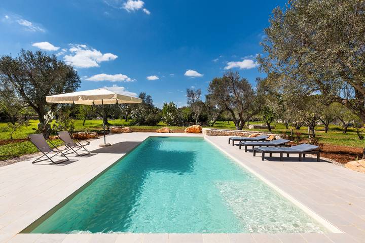 Location de vacances pour 5 personnes, avec piscine, animaux acceptés à Francavilla Fontana - 3