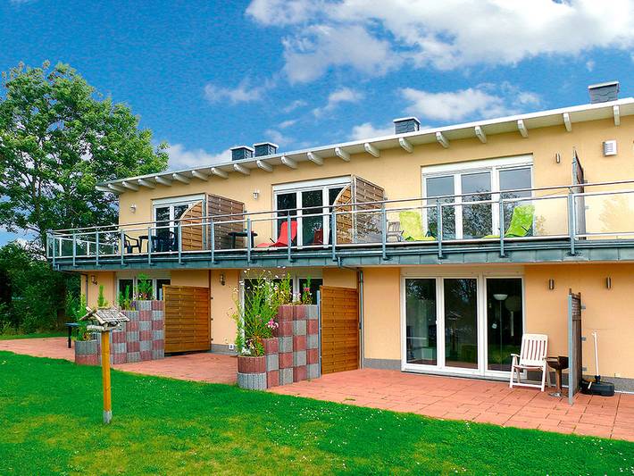 Ferienhaus für 5 Personen, mit Garten und Ausblick sowie Terrasse am Schweriner See