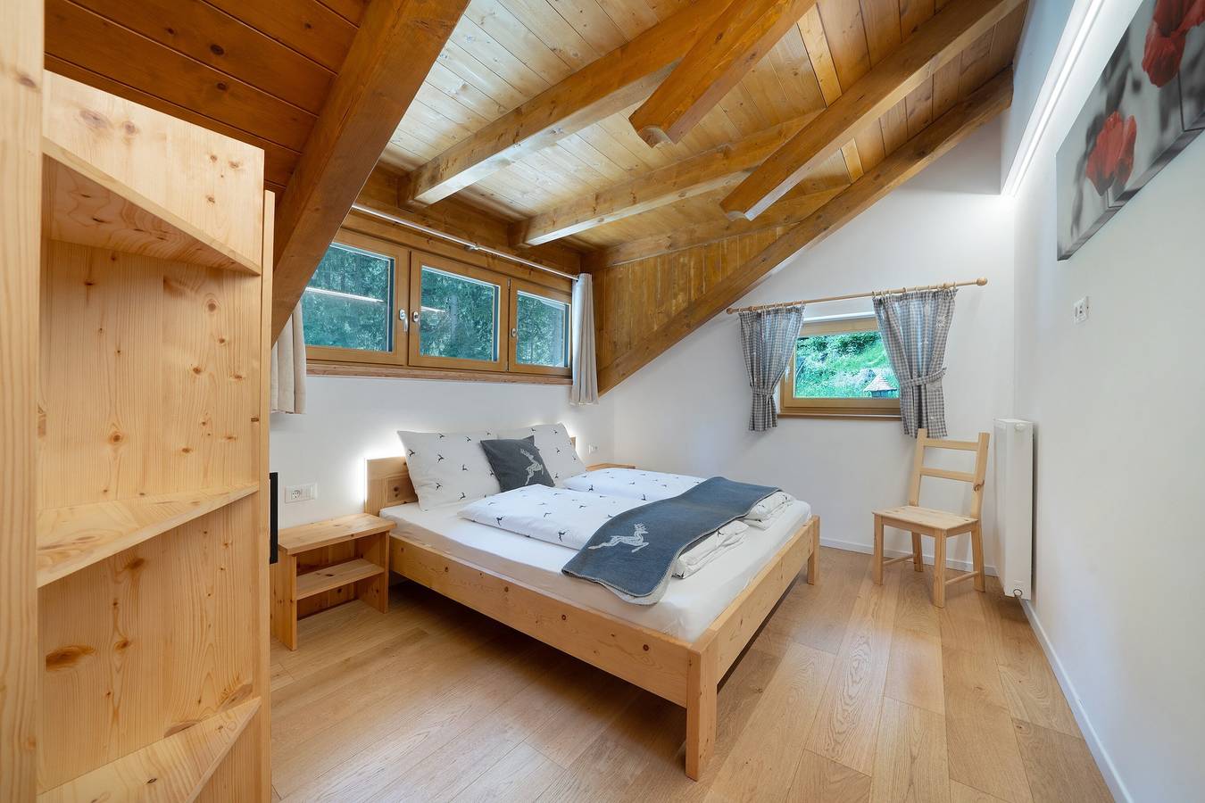Ganze Wohnung, Ferienwohnung "Unterurbanhof Die Eins" mit Bergblick, Terrasse mit Garten und Sauna in Unsere Liebe Frau im Walde-St. Felix, Nonsberggruppe