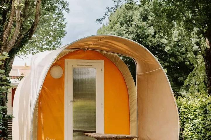 Cabaña de madera para 2 personas - 1
