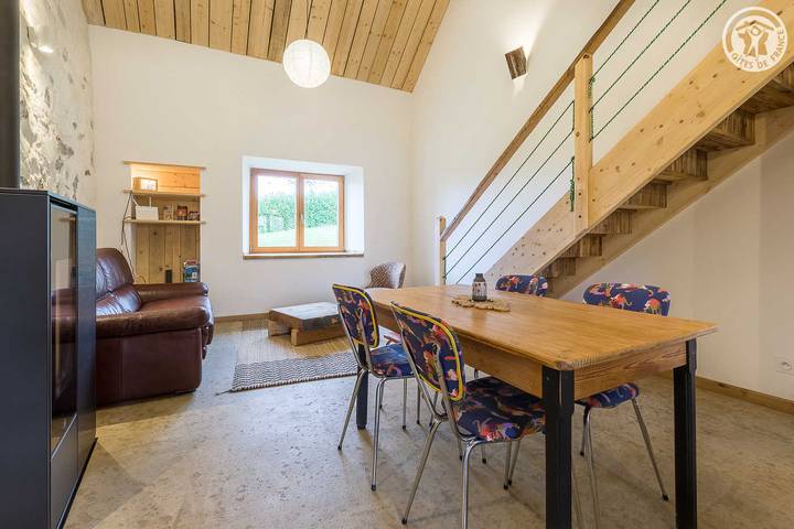 Gîte pour 6 personnes, avec terrasse à Trévignin