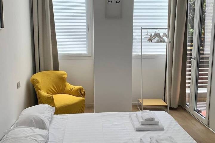 Location de vacances pour 4 personnes, avec jardin et balcon à Milan