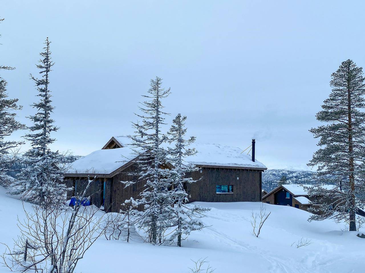 Moderne Familienhütte an der Skipiste in Tuddal in Hjartdal