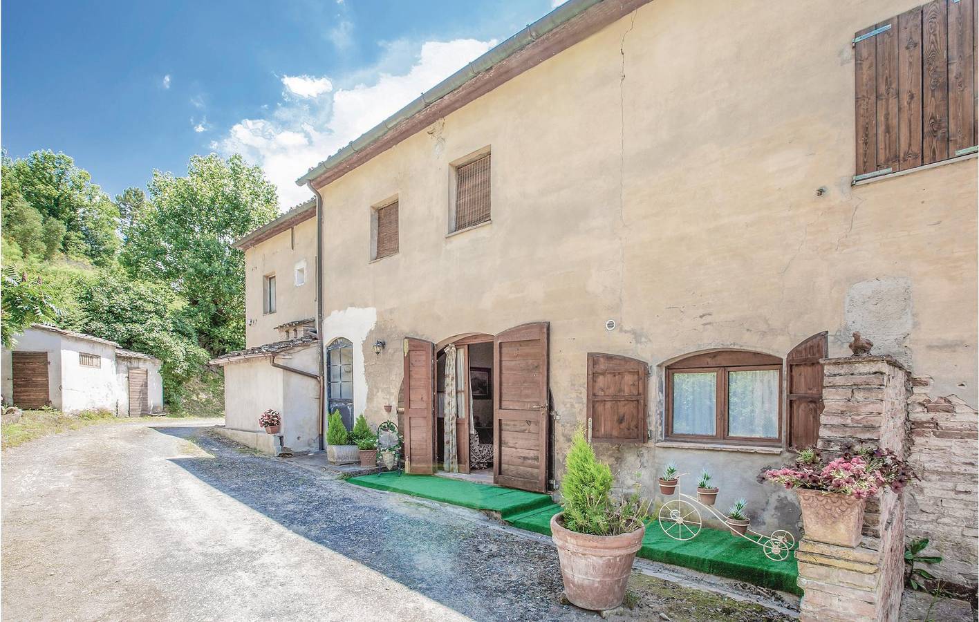 Appartamento intero, Appartamento con giardino a bordo piscina e parcheggio in Palaia, Pisa e dintorni