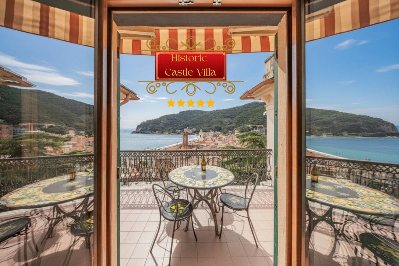 [Villa Histórica 2] Vista Mar y Terraza in Noli, Riviera di Ponente
