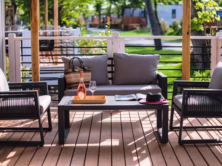 Camping für 4 Personen, mit Terrasse und Pool in Emilia-Romagna - 3