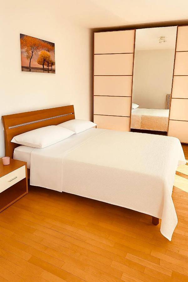 Appartamento per 4 persone, con balcone e panorama in Marcon