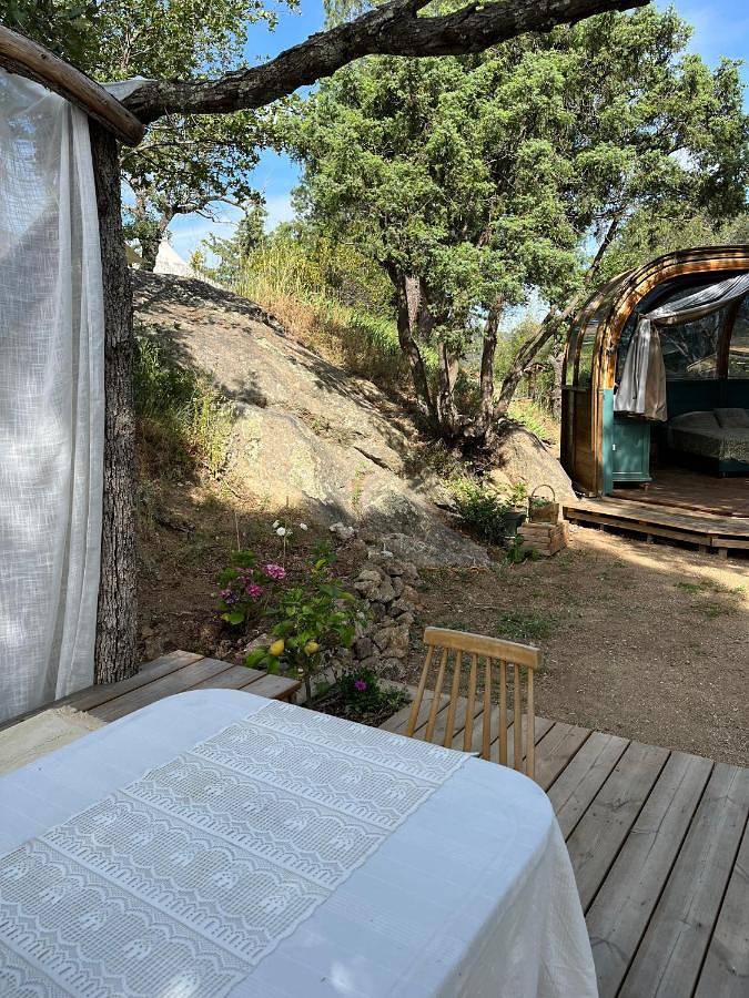 Tente pour 4 personnes, avec vue et jardin dans les Pyrénées-Orientales - 3