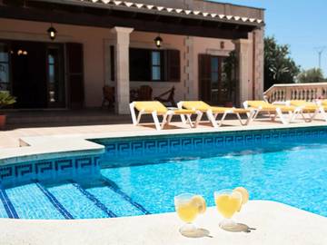 Villa in Portopetro, Santanyí für 8 