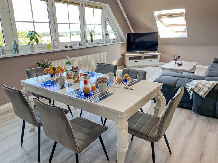 Ferienwohnung für 4 Personen, mit Garten in Dranske