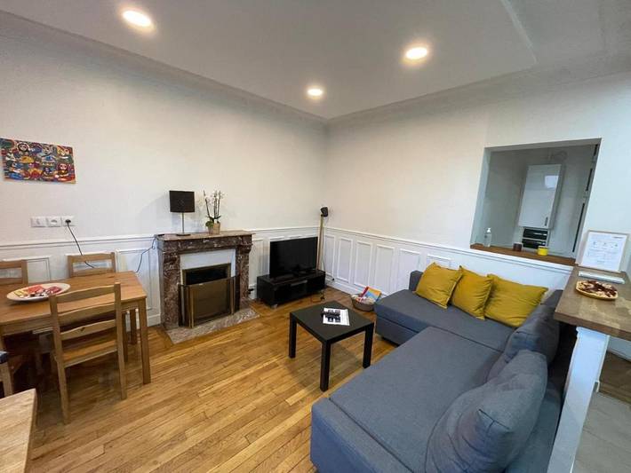 Gîte pour 6 personnes, avec Balcon dans Gare De Gentilly