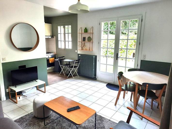 Maison de vacances pour 4 personnes, avec Terrasse ainsi que Jardin et Vue à Maisons-Laffitte