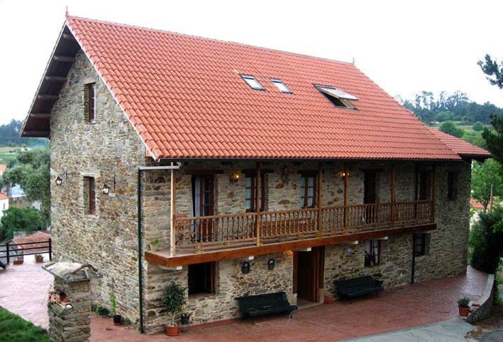 Casa rural con piscina para 3 personas, con terraza además de jardín y piscina en Provincia de La Coruña - 3