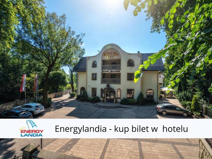 Hotel, z Taras i Jacuzzi oraz Ogród i Sauna w Skawina