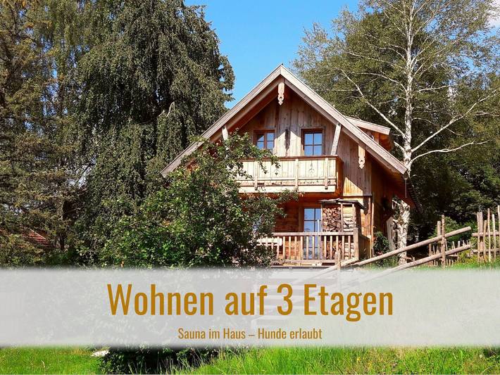 Chalet für 2 Personen, mit Terrasse und Seeblick in den Bayerische Alpen
