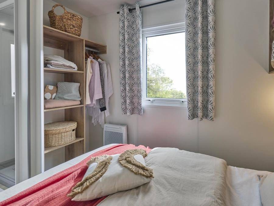 Camping Les Castors - Mobilheim 6 personen - Ostriconi 35 m², klimatisiert, 3 Schlafzimmer 2 Badezimmer in Calvi, Calvi und Umgebung