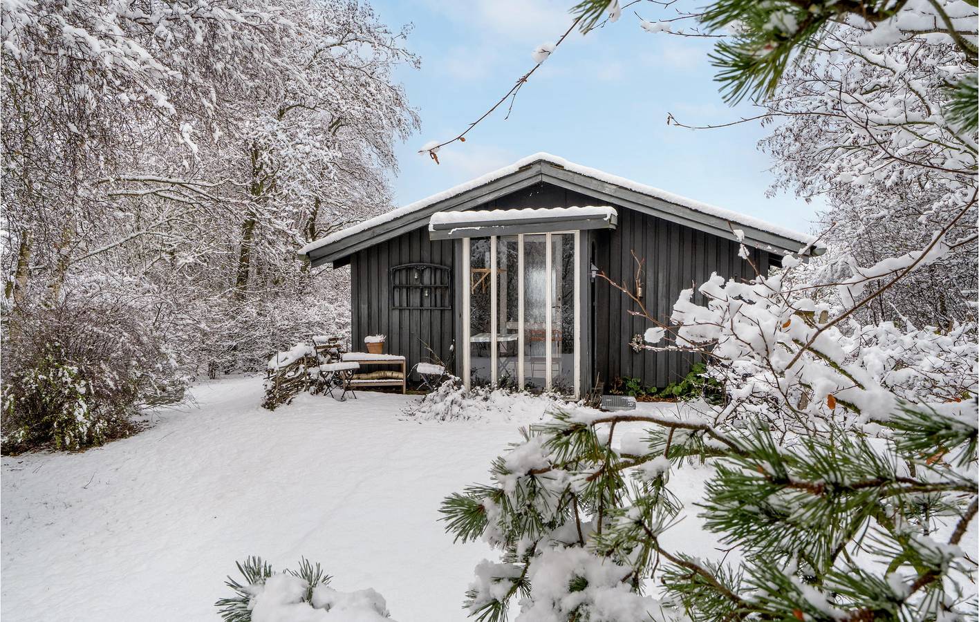 Ferienhaus für 4 Personen mit Terrasse in Lyngs, Thyholm