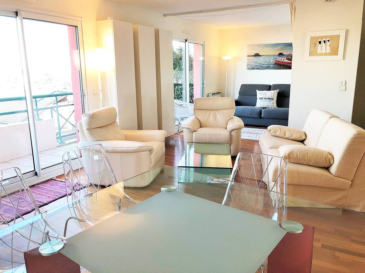Appartement de vacances entier, Appartement standing vue mer 4* in Arcachon, Région d'Arcachon