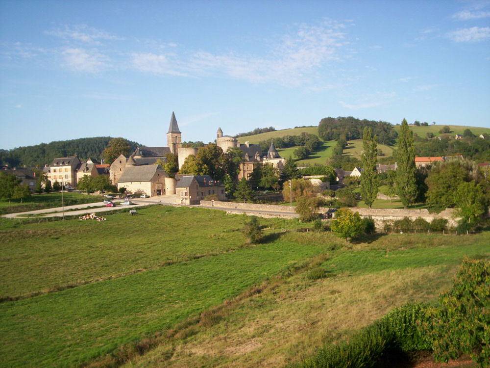 Ferme de la Borde - Chambre Bleue in Bournazel, Massif central