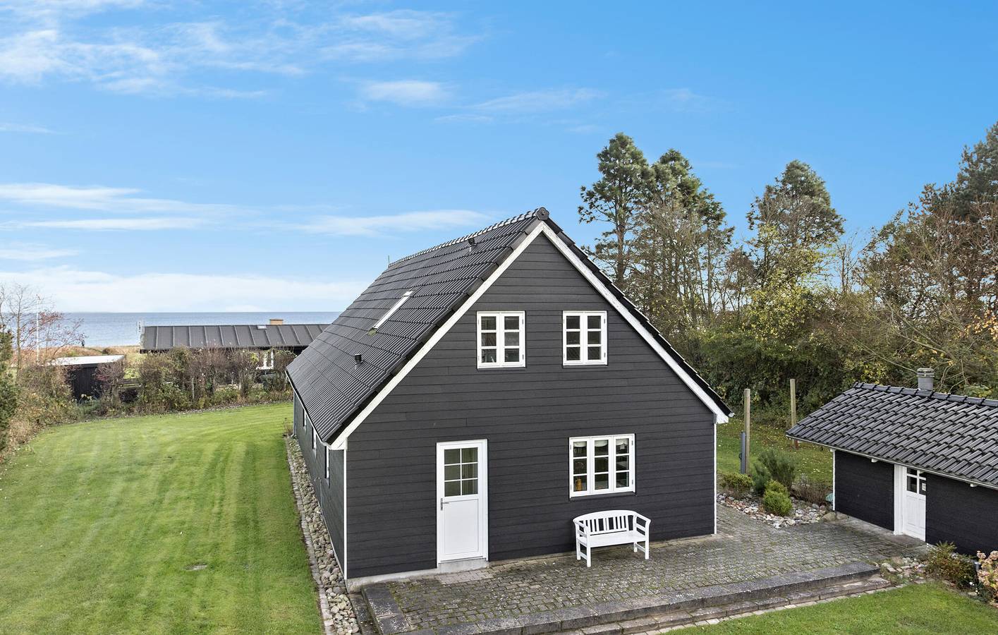 Ferienhaus für 6 Personen mit Terrasse in Bukkemose, Humble