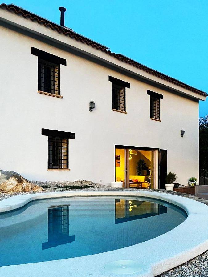 Casa rural para 6 personas, con Balcón y Terraza además de Jardín y Piscina en Valle de Ricote - 2