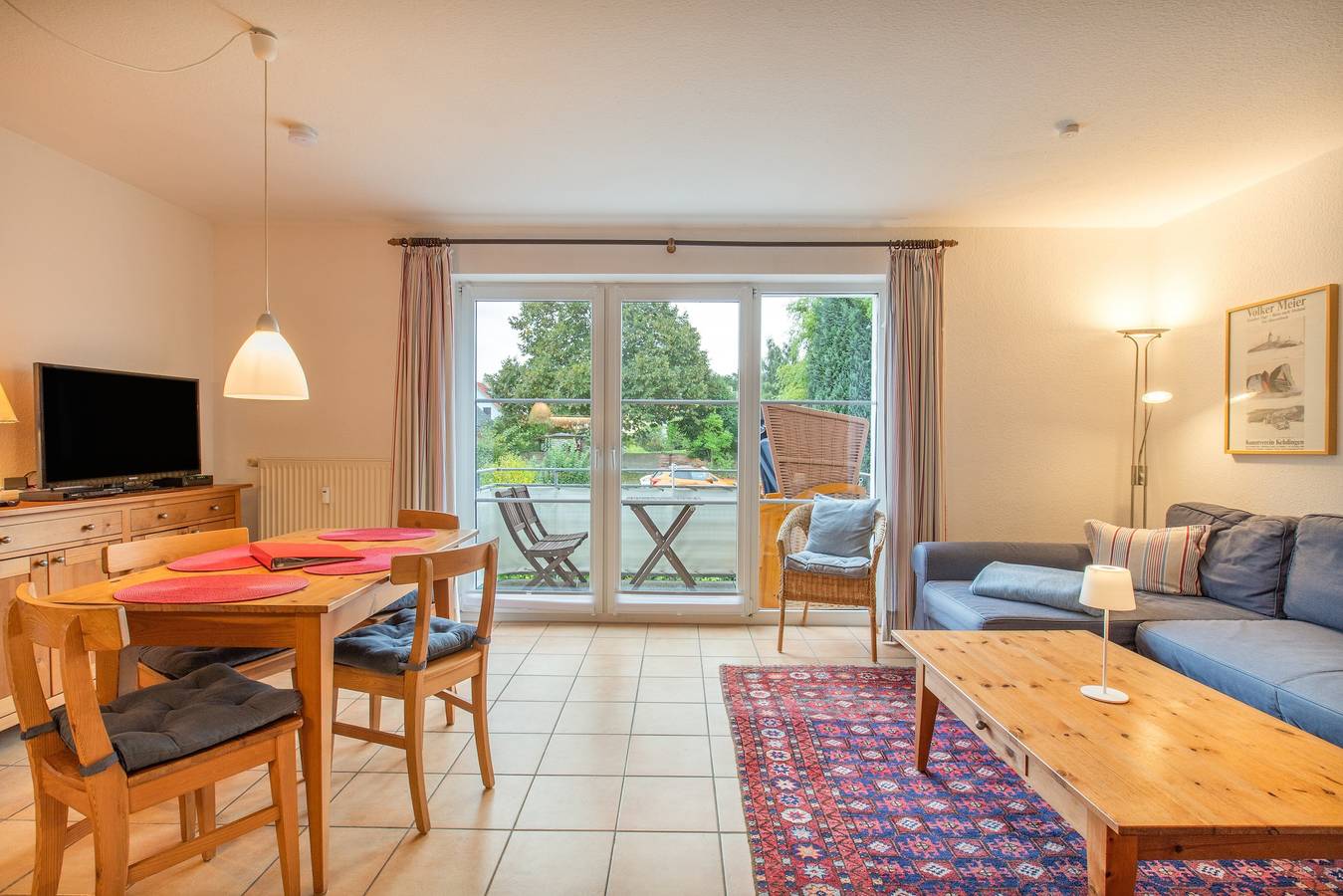 Appartement entier, Appartement 'Hafenbrise' avec vue sur la mer, balcon et chiens acceptés in Lauterbach (Rügen), Putbus