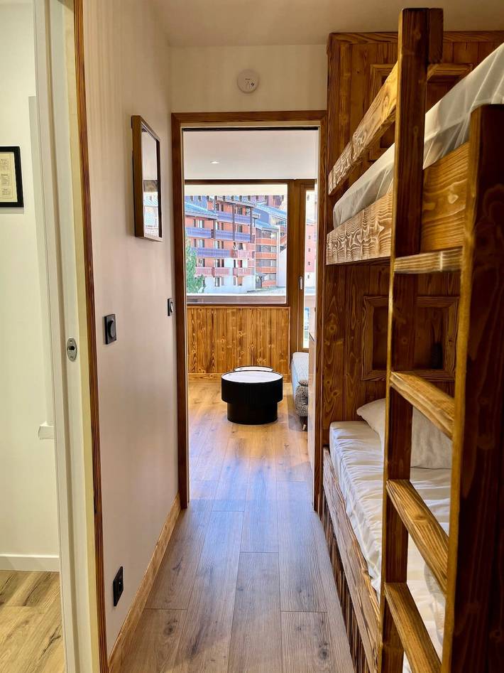 Gîte pour 4 personnes, avec balcon, adapté aux familles à Val-d'Isère - 4