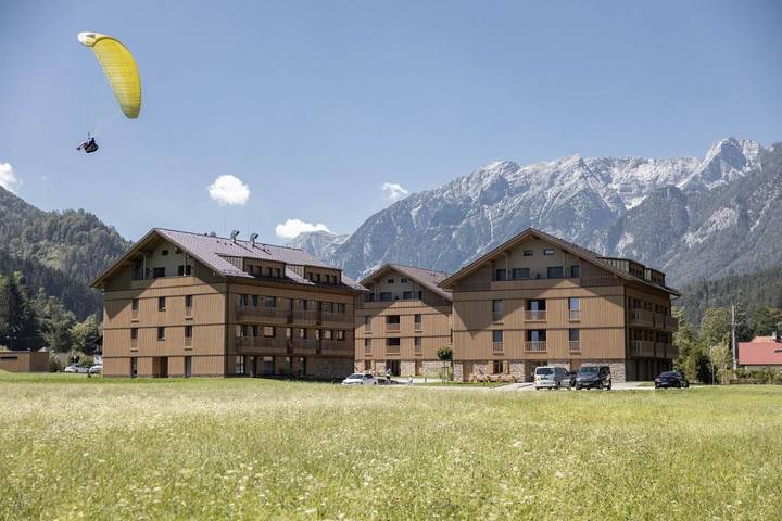 Ferienhaus für 8 Personen, mit Ausblick und Garten sowie Sauna, mit Haustier in Hinterstoder
